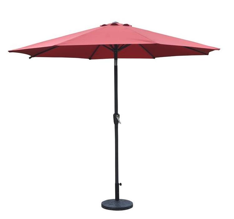 Yoho Durable 100% polyester Modern Outdoor  3x3 Easy Install Outdoor Backyard Umbrella