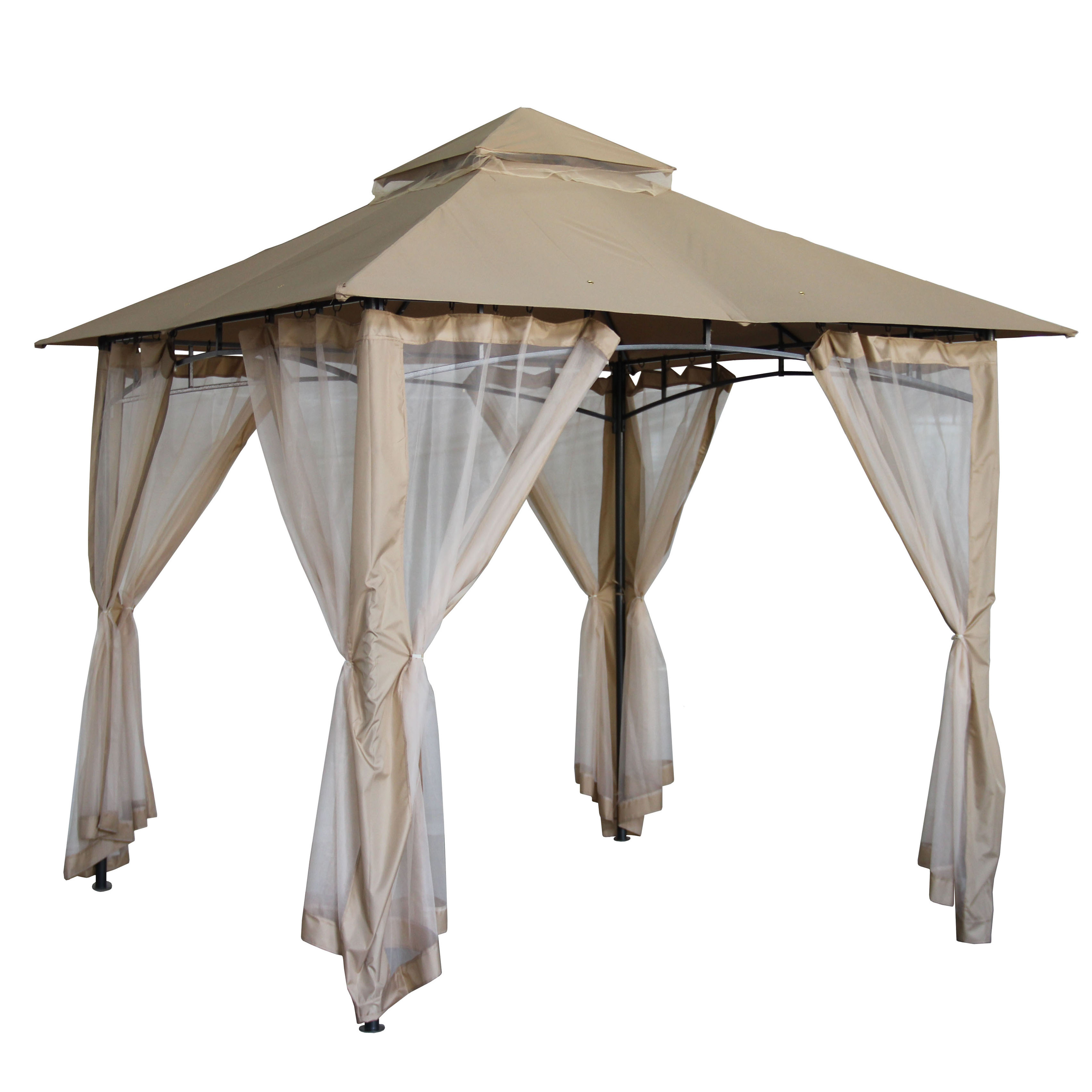 Yoho bar gazebo beer bar 244x244x250cm Metal Garden Gazebo with Table and Bar Chair