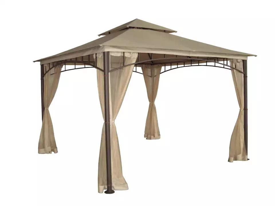 Yoho Luxury Outdoor Gazebo Tent Pergola 3x4 Aluminum BBQ Garden Tent Large Gazebos with canopy