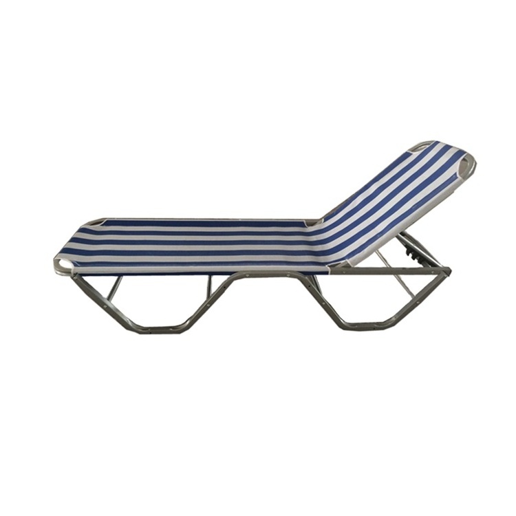 YOHO Outdoor Custom Colors Aluminum KD Sun Bed Folding Lounge Garden Patio Swimming Pool Chair