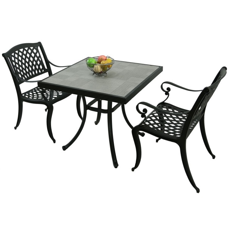 YOHO 2023 New Design Bistro Set Outdoor Garden Rattan Furniture Small Space Patio Set