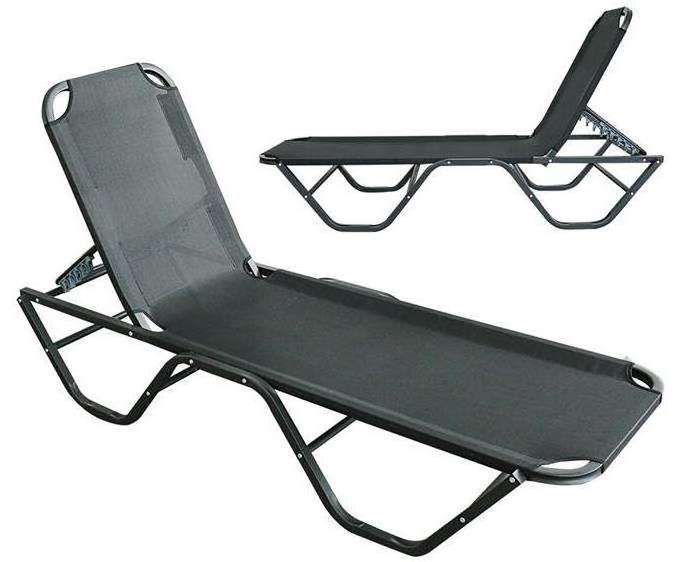 YOHO Wholesale Hot Sale Poolside Beach Modern Chaise Sun Lounger sunbed Outdoor with Adjustable Backrest