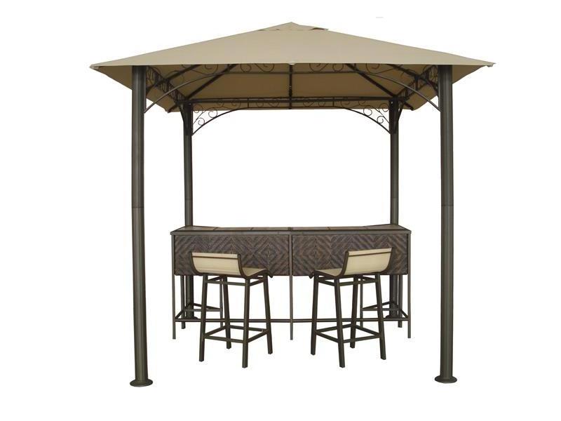 Barbecue grill gazebo outdoor 2-Tier BBQ canopy tent coffee shelter BBQ gazebo