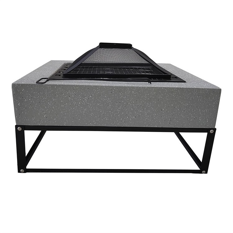 Yoho Wholesale Ethanol Fire Pit Table with Smokeless Alcohol Heater Garden Outdoor Fire Pit Table