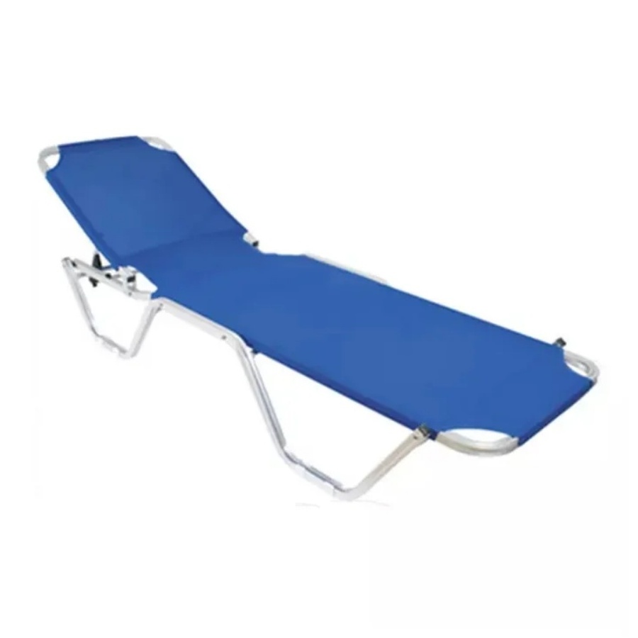 Garden patio aluminum sun lounger seat outdoor stack leisure pool side beach sling  lounger chair garden sunbed