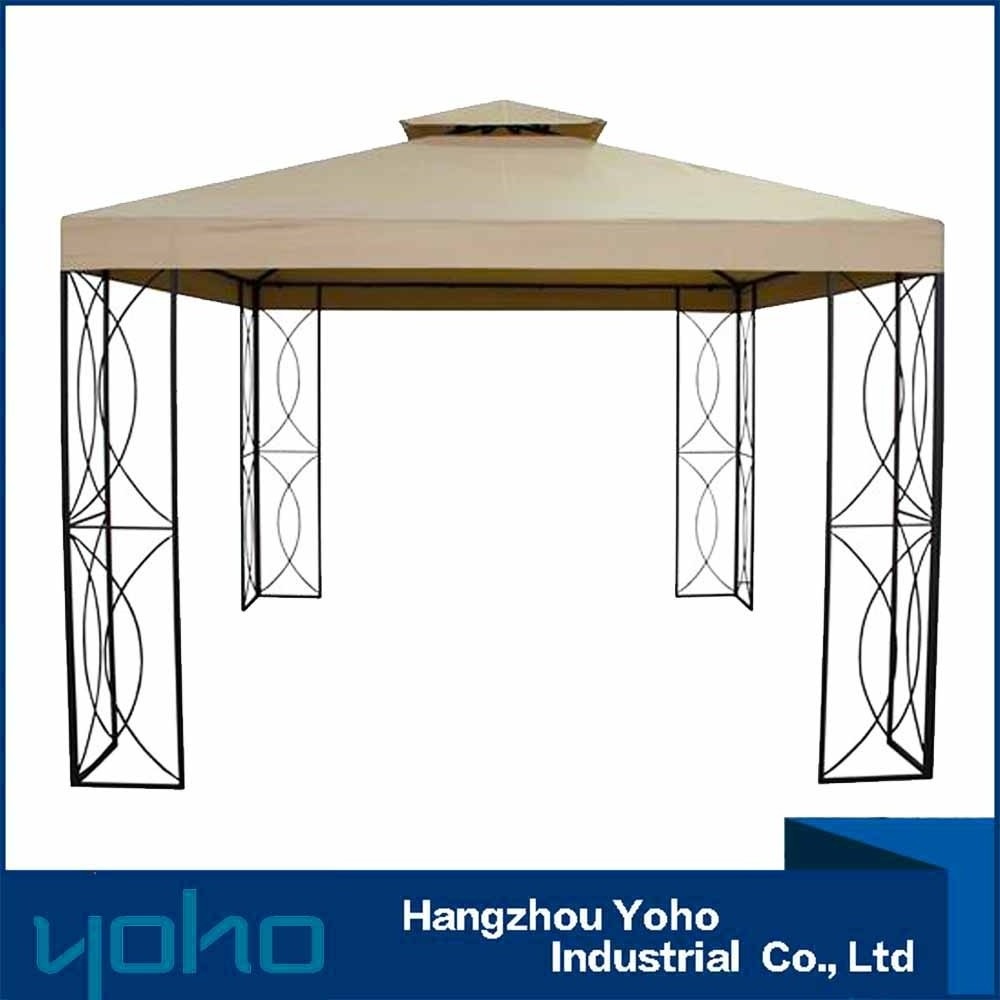 Outdoor factory direct wholesale iron bar gazebo