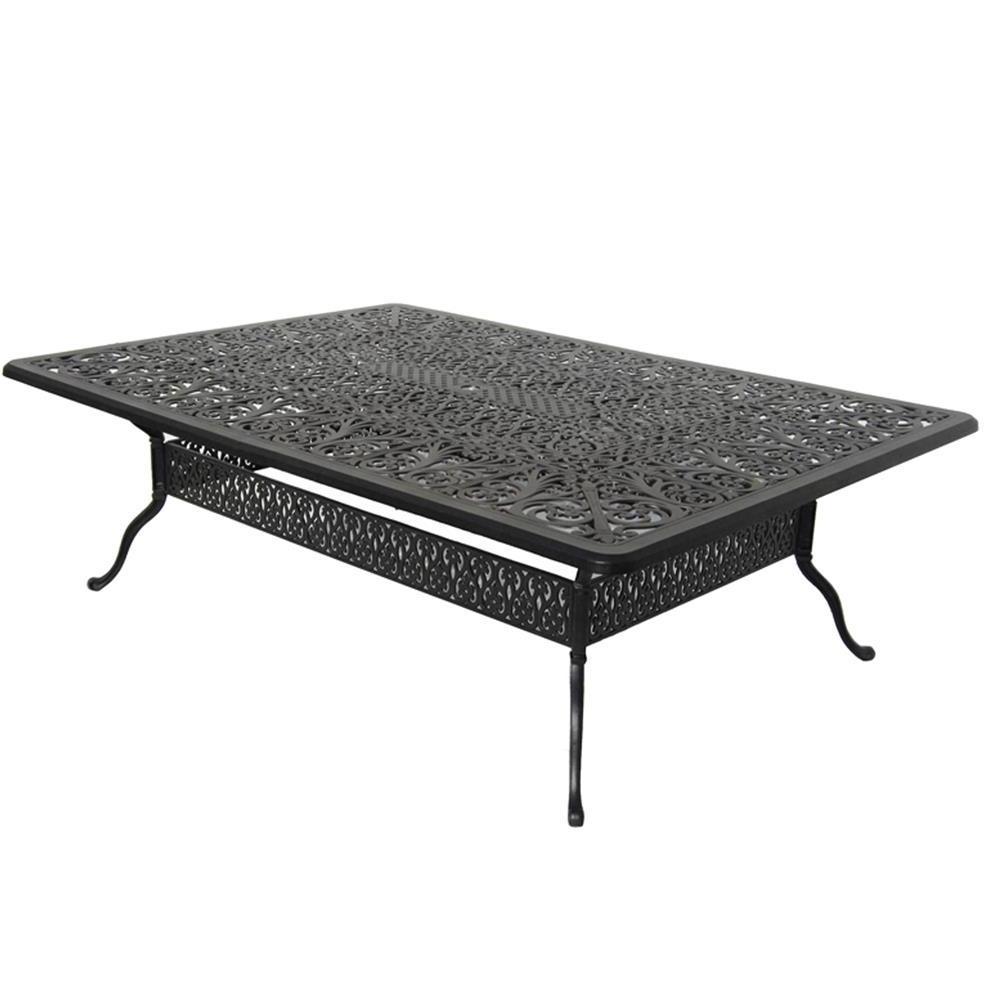 YOHO Patio outdoor furniture leisure Garden Classic outdoor cast aluminum patio table