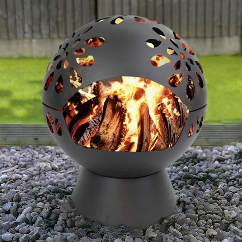 Yoho 32'' Fire Pit Steel Bowls Custom Firebowl Fire pit With Wood Burning