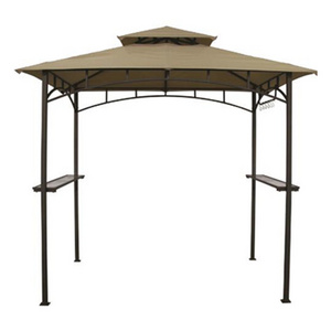 Barbecue grill gazebo outdoor 2-Tier BBQ canopy tent coffee shelter BBQ gazebo