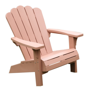 Outdoor patio beach Injection plastic Adirondack leisure chair garden KD plastic Adirondack chair