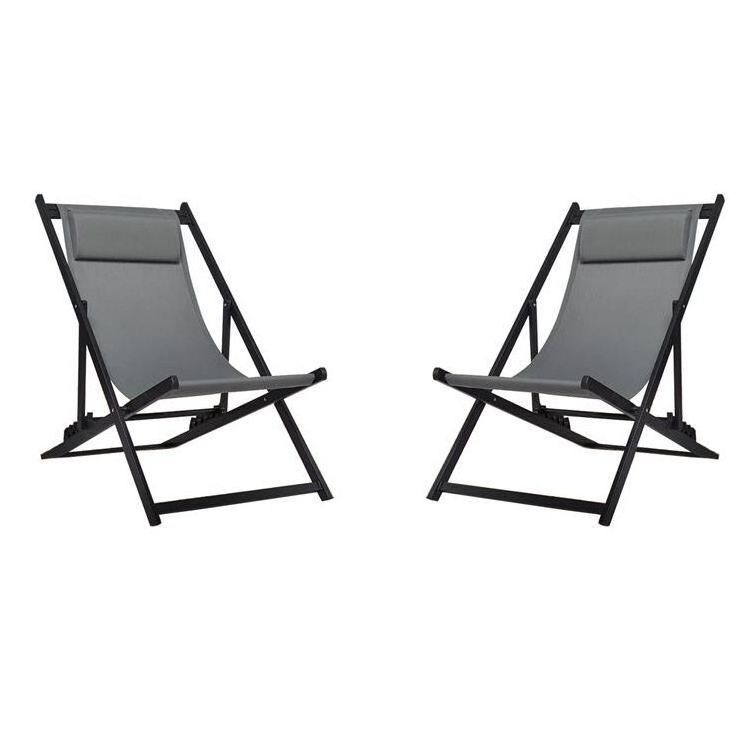 Yoho Hot Sale Swimming Pool Aluminum Beach Deck Chair Outdoor Furniture Foldable Deck Chair with adjustable positions