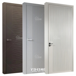 American villa luxury door for interior wooden door with hidden hinge interior doors for houses