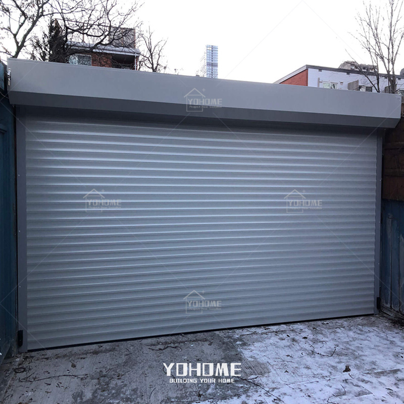 Foshan used garage doors sale 9x9 garage door grey roll up garage door