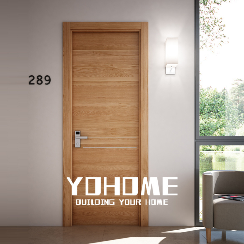 Foshan fire door manufacturer UK indoor smoke proof wooden fire proof door e60 interior hotel doors sound proof