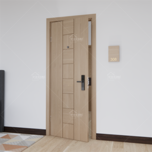 Yohome custom interior modern living room wooden door indoor bedroom plywood door designs internal home door