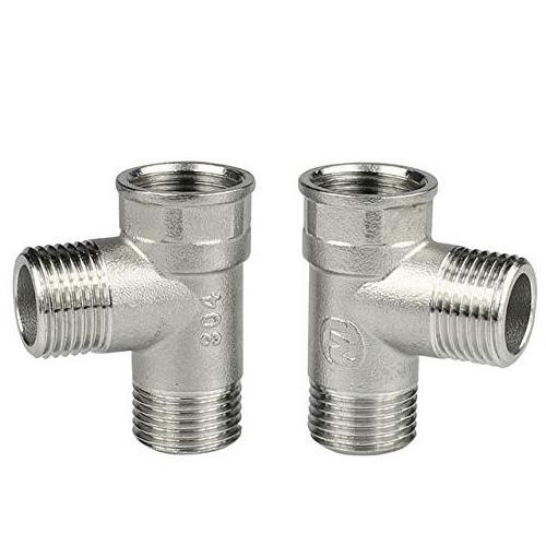 welded ss tee junction 304 316 stainless steel pipe fittings food grade