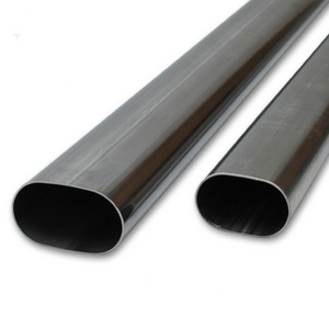 ss410 201 304 sus 409 Handrail Guardrail stainless steel oval pipe tubing