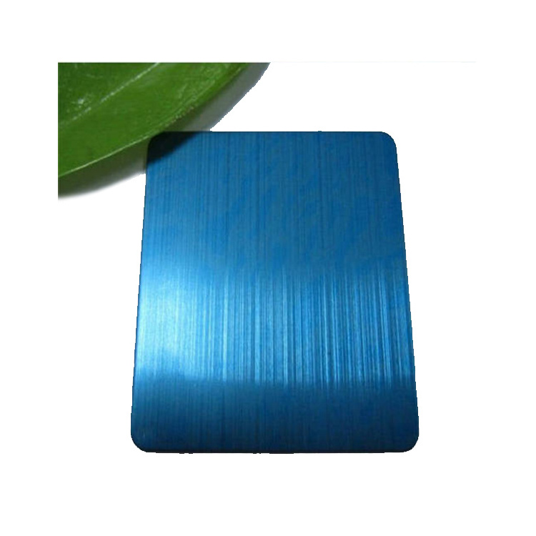 4x8 Color Coated Hairline Stainless Steel 2mm Sheet SS Plate