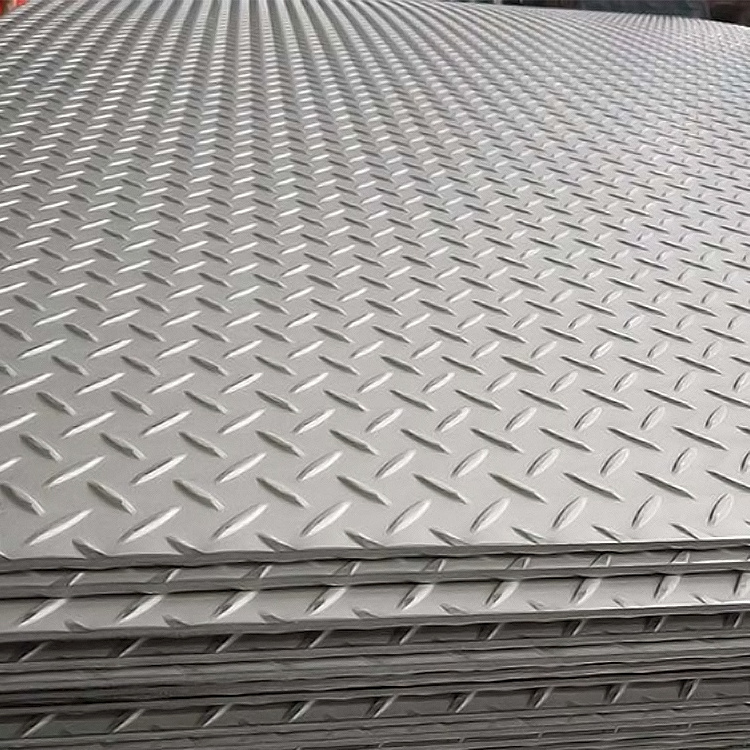 201 304 316l 410 420 stainless steel panel sus316  316 diamond anti slip stainless steel checker sheet plate for floor