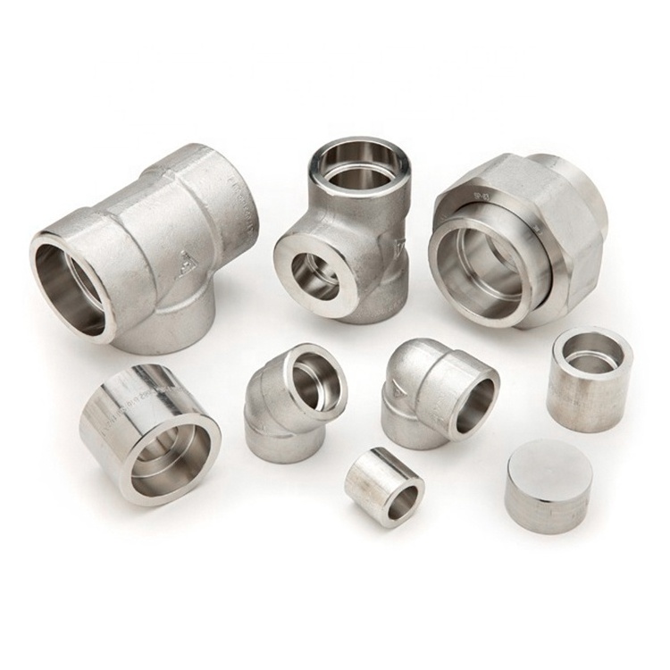 welded ss tee junction 304 316 stainless steel pipe fittings food grade