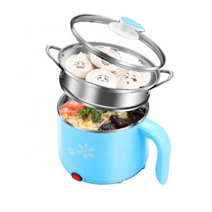 NEW ELECTRIC HOT POT BLUE AND PINK COLOR 600W ELECTRIC HOT POT