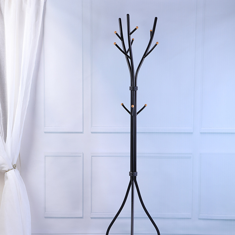 Cast Man Stand Expend Iron New Design Metal Tree Standing Coat Rack For Entryway