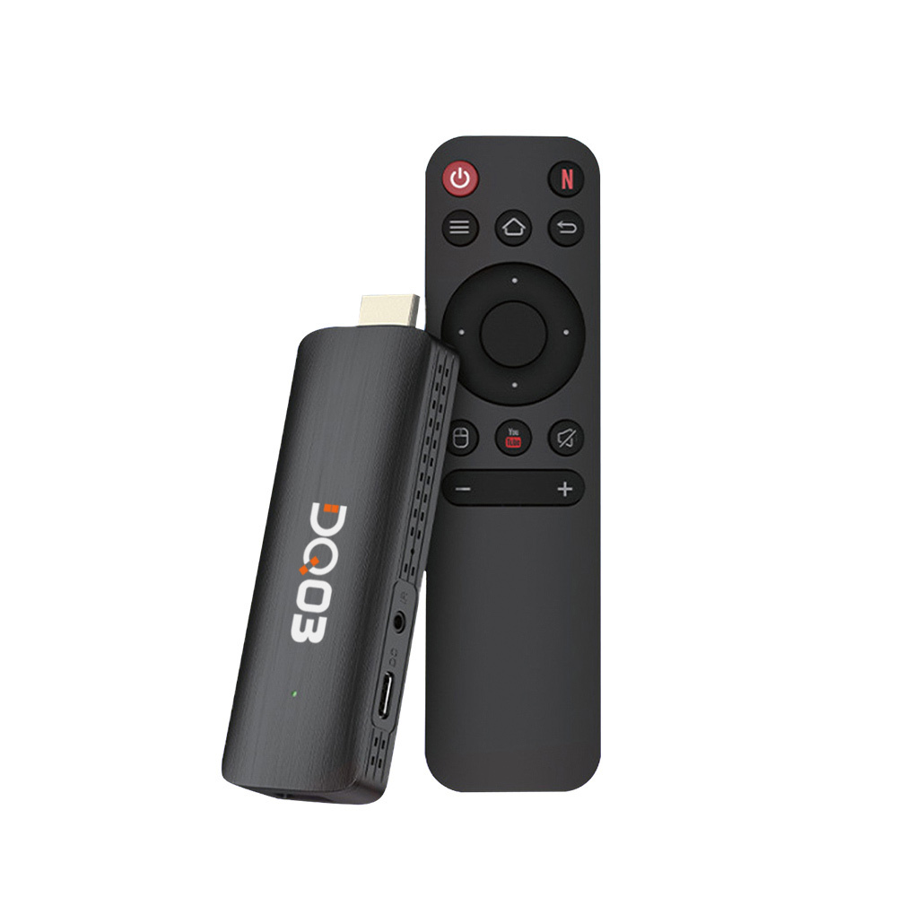 DQ03 Mini TVStick Android 10 Quad Core ARM Cortex A53 CPU 2GB16GB Support 4K2.4G&5.8G Dual Wifi  Smart TV Box set top box