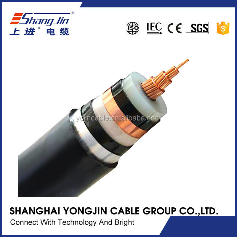 CE certificate 33kv medium voltage armoured xlpe insulated power cable