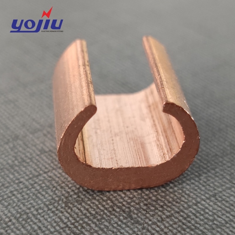 Best Price copper grounding clamp electrical copper connection cable C clamp