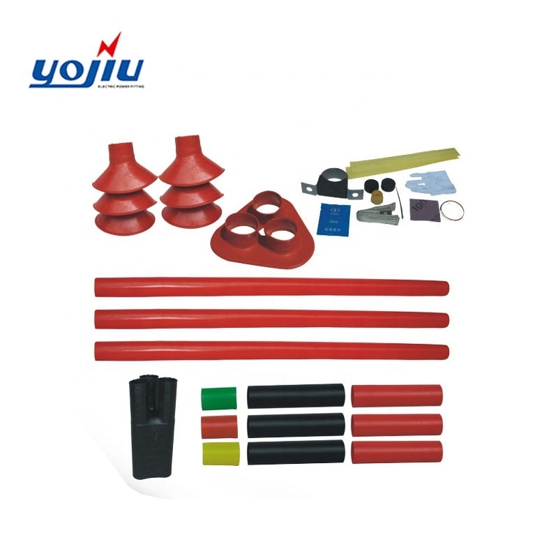 Hot Sale High Voltage Outdoor Silicon Rubber Heat Shrink Tube Sleeve Insulation 11KV Cable Termination Kit