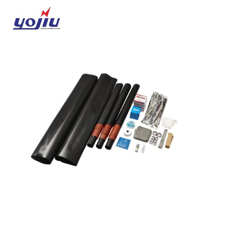 Hot Sale High Voltage Outdoor Silicon Rubber Heat Shrink Tube Sleeve Insulation 11KV Cable Termination Kit