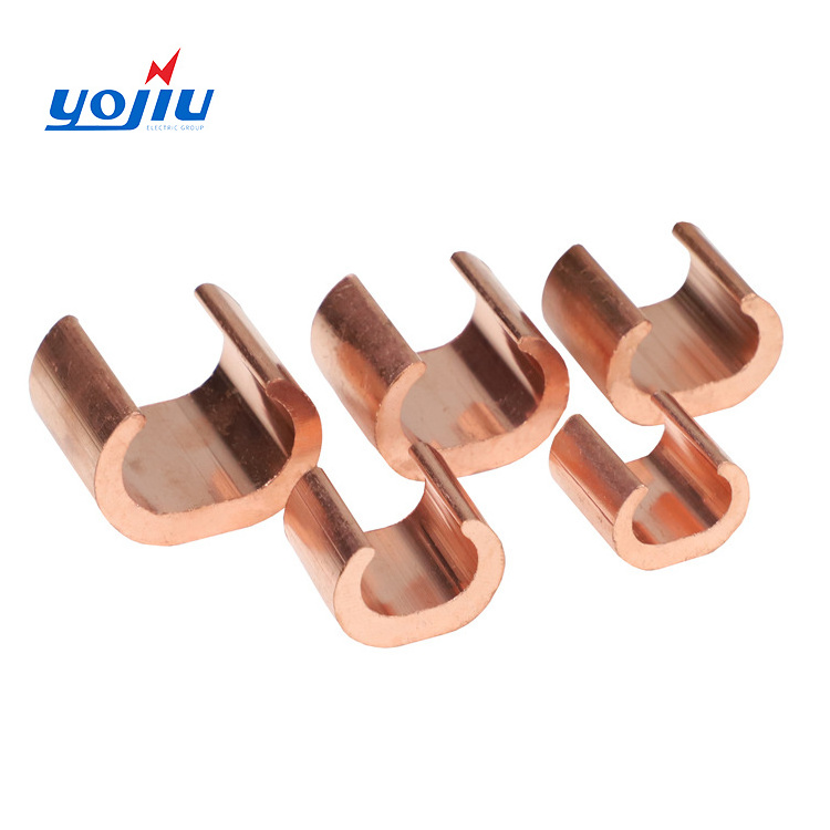 Best Price copper grounding clamp electrical copper connection cable C clamp