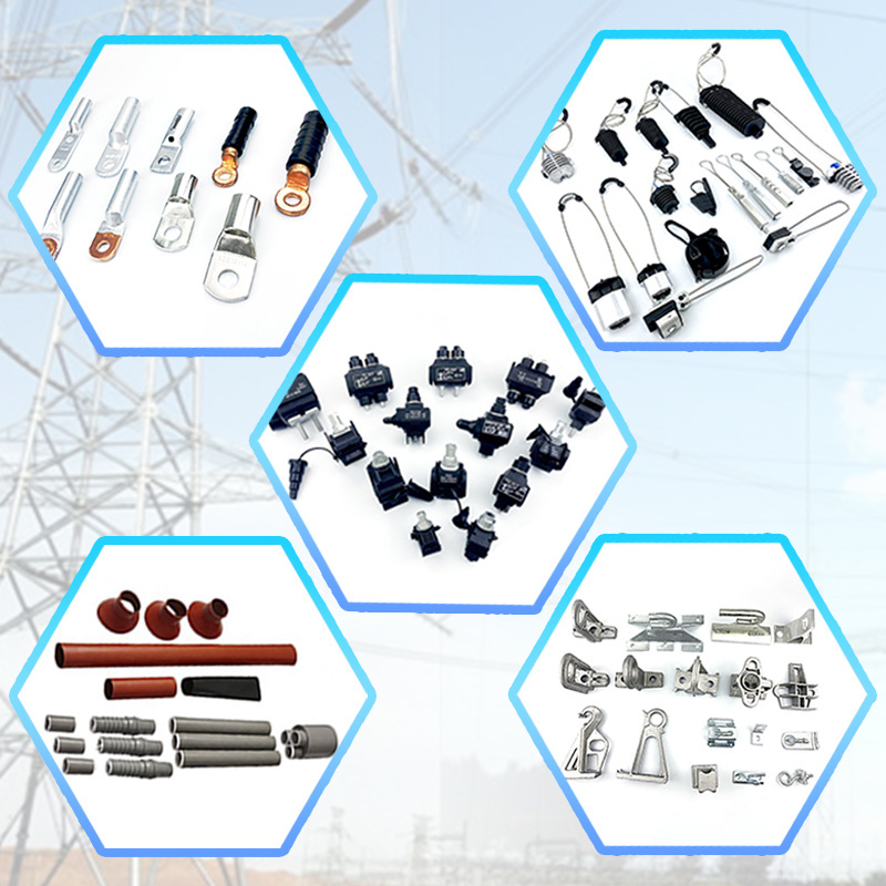 High Quality Hot Sale Socket Electrical Power Terminals Smooth Terminal Lugs Lug Cables Crimp Socket Eye Link Fitting