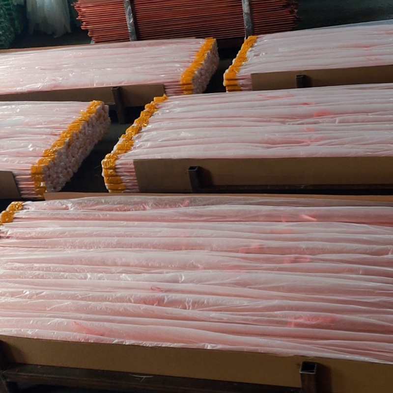 Copper Bonded Ground Earth Rod Price Copperweld Clad Steel Lightning Protection Copper Layer and Steel Core OEM Service Offered