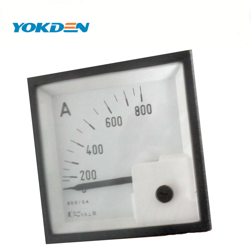 Yokden AC Analog Current Meter 800/5A Ammeter Amp Meter Generator Parts