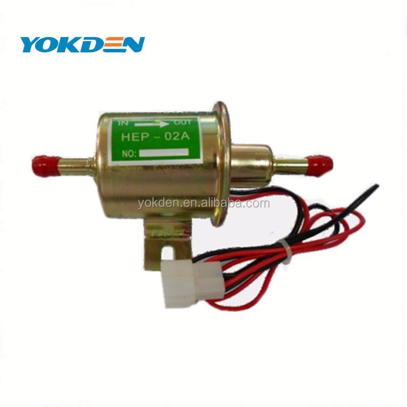 12V Low Pressure Universal Electric Fuel Pump HEP02A HEP-02A Engine Parts