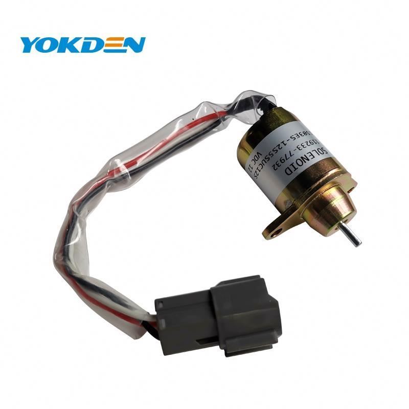 Fuel Shut Off Shutdown Solenoid 1503ES-12S5SUC12S 119233-77932 For Yannar