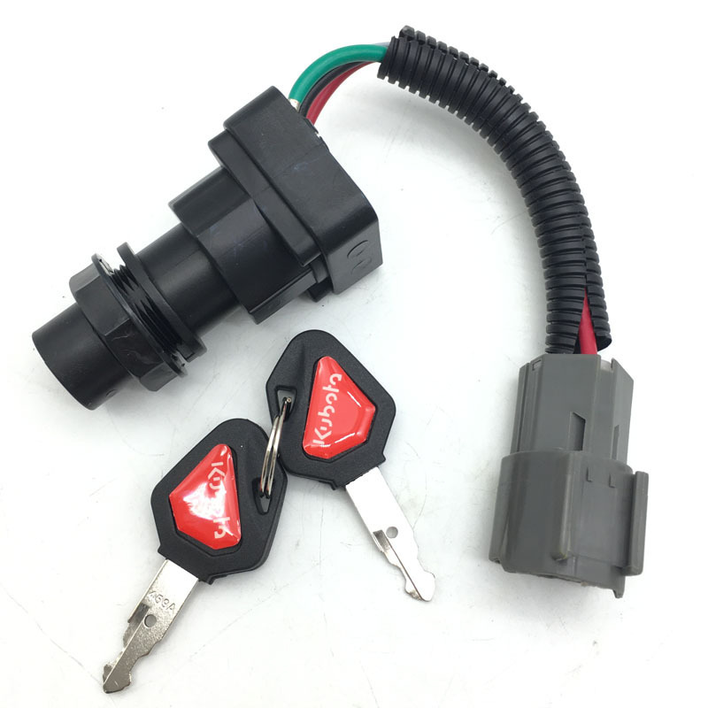 Excavator Part Ignition Switch long line For Kubota