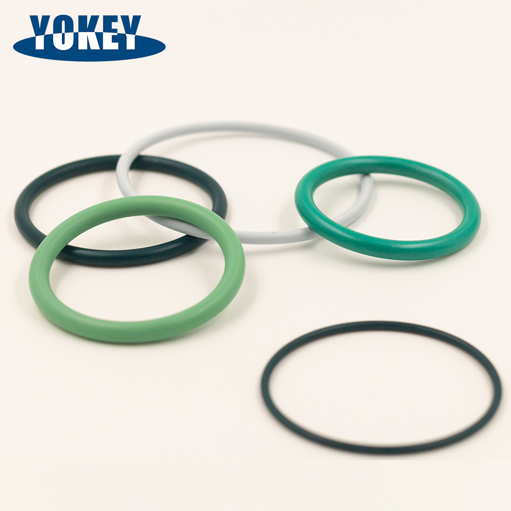 Industrial Machine Sealing Parts NBR EPDM FKM HNBR PTFE Rubber O Ring PTFE Coating O-Ring