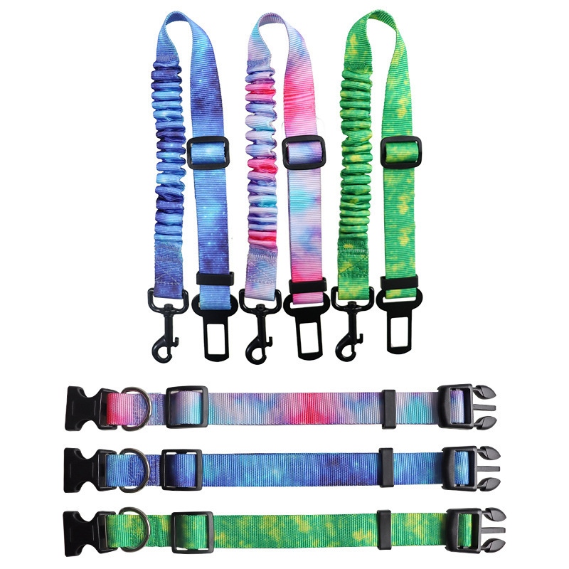 Bestselling Nylon Colored Seat With Personalized Adjustable Length Car Pet Belts Dog Accessories