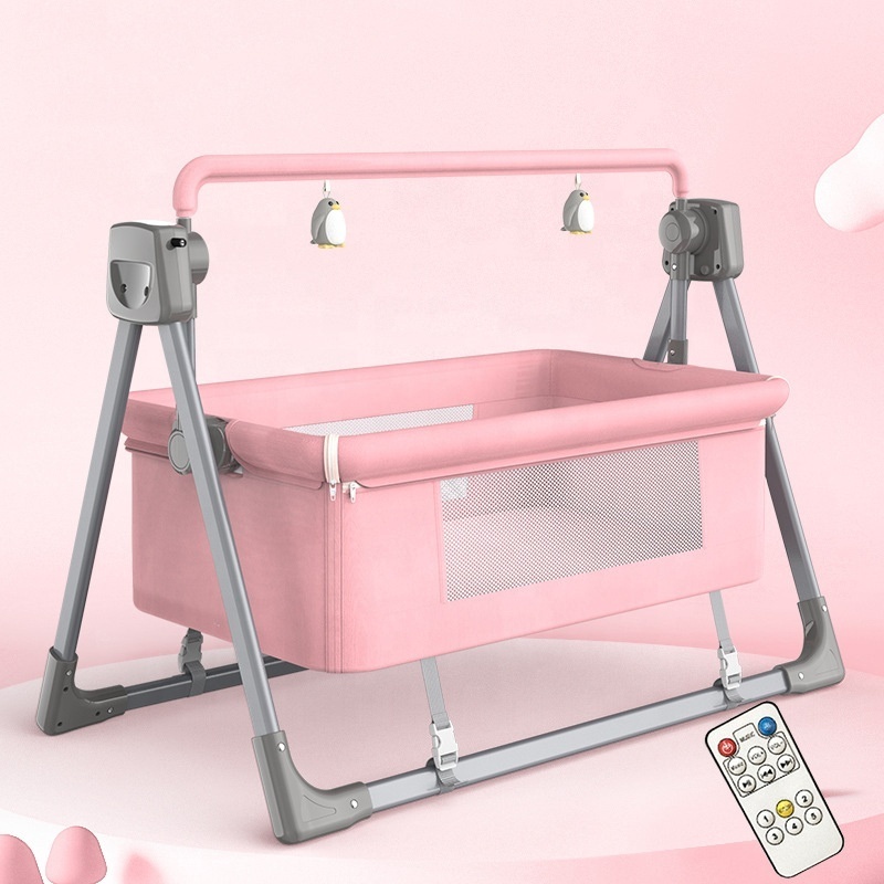 Portable Baby Cribs Folding Bedside Portable folding cradle baby swing baby Bassinet