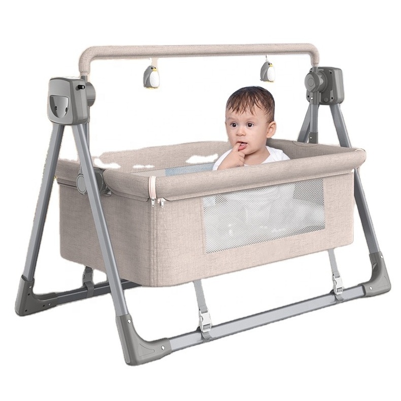 Portable Baby Cribs Folding Bedside Portable folding cradle baby swing baby Bassinet