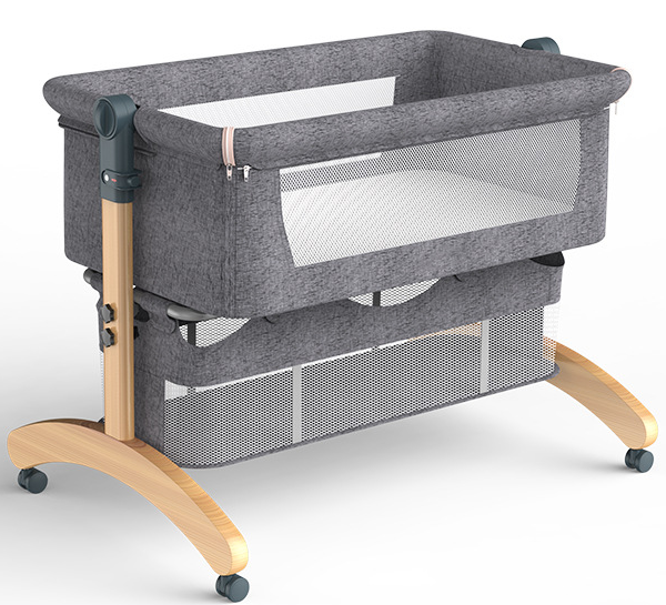 Multi-purpose Baby Bedside Cradle Rocking Chair Multifunction Poussette 3 En 1 Customized Baby Nest Bed Set Modern Baby Cot Bed