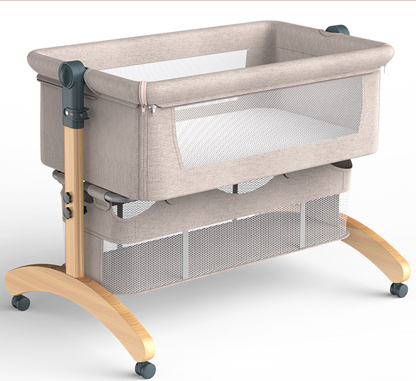 Multi-purpose Baby Bedside Cradle Rocking Chair Multifunction Poussette 3 En 1 Customized Baby Nest Bed Set Modern Baby Cot Bed