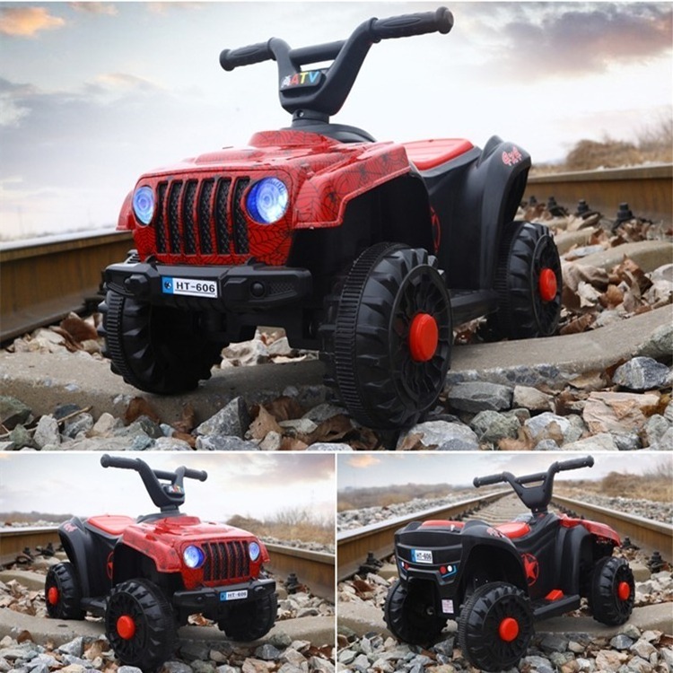 Quad Bike Atv Power Wheel Ride On Cars Motor Kids Electric Car For Kids To Drive 12v