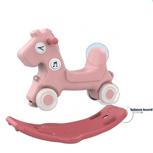 Multifunctional motorized plastic pony animal to ride On toys for kids baby ride on toy