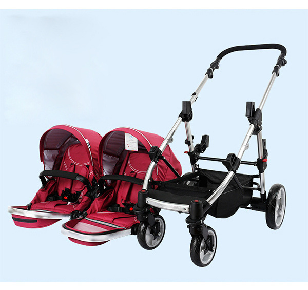 Wholesale Folding stroller baby twin double/ baby carriage Twins Baby Stroller