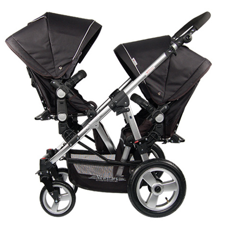 Wholesale Folding stroller baby twin double/ baby carriage Twins Baby Stroller