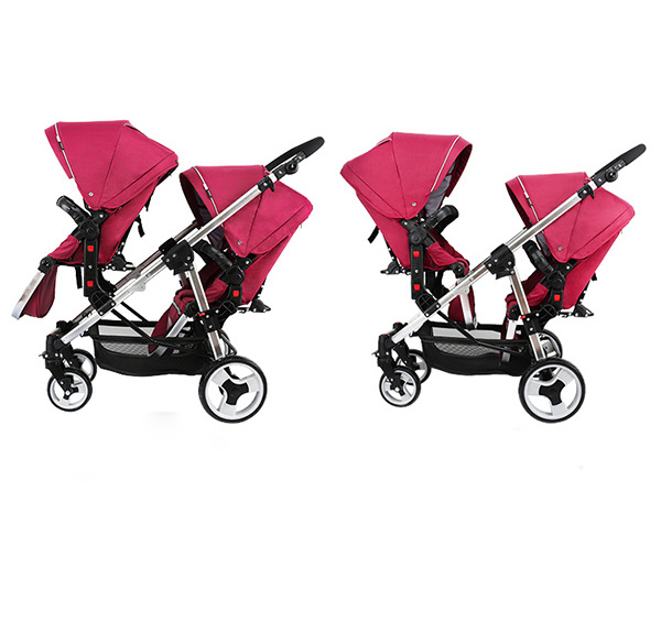 Wholesale Folding stroller baby twin double/ baby carriage Twins Baby Stroller