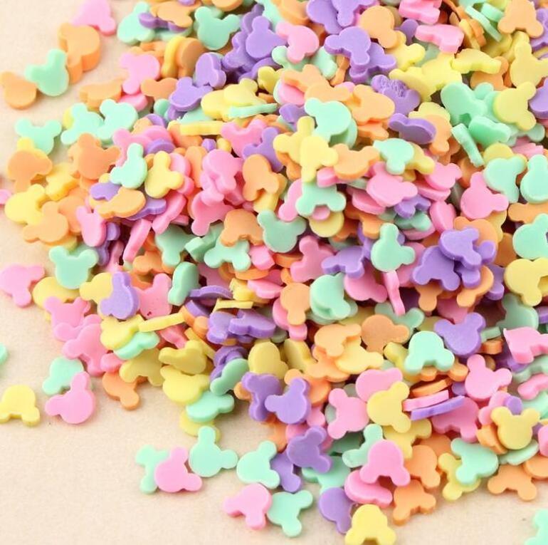 Mixture Design 3D Polymer Clay Sprinkles Clay For Slime making Kit DIY Nail